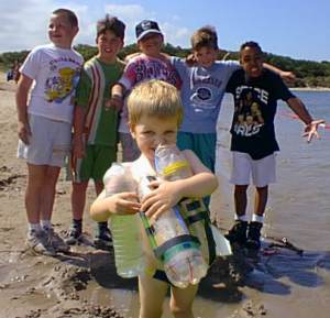 Met de waterraket maak je vele vrienden