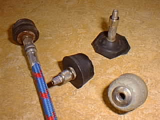 Enkele rubber stoppen