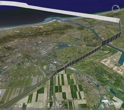 Landing on Schiphol Airport