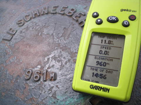 Measuring altitude on my Gps