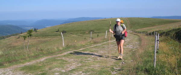 Onderweg in de Vogezen, de Hohneck omhoog