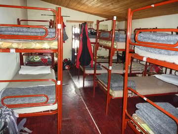Emergency bunks at the Dreizinnen
