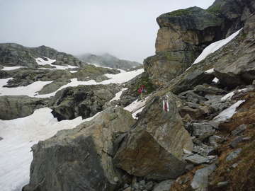 Climbing the Bocchetta di Val Maggia 2630m