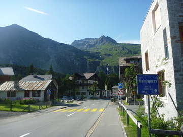 Maloja and the pass for tomorrow