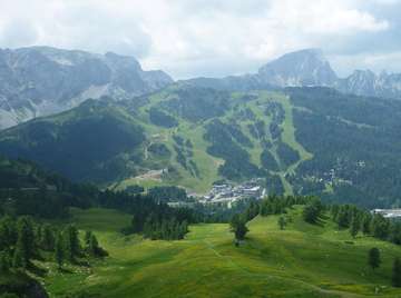 Nassfeld as seen from the Plattner