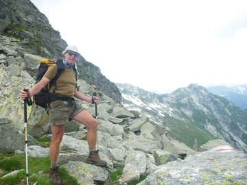At the Forcella di Redorta 2200m