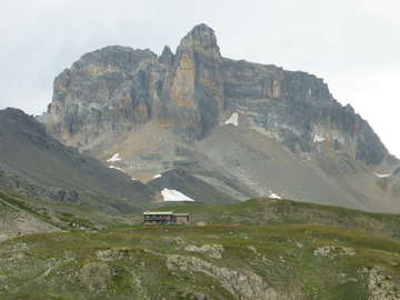 Mont Thabor hut on the foot of the Mont Thabor